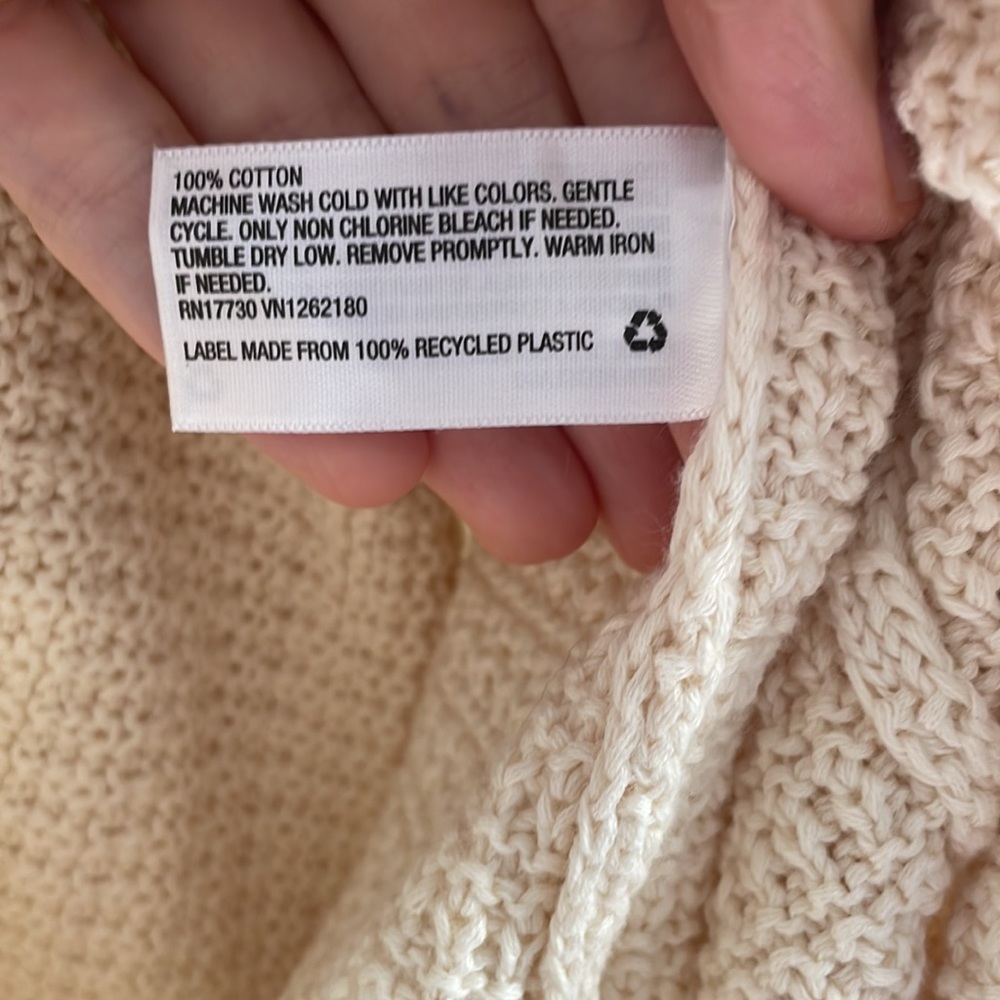 Universal Thread Cream Knit Romper - Picture 7 of 12